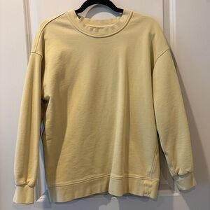 Lululemon Athletica Light Green Crewneck Sweatshirt
